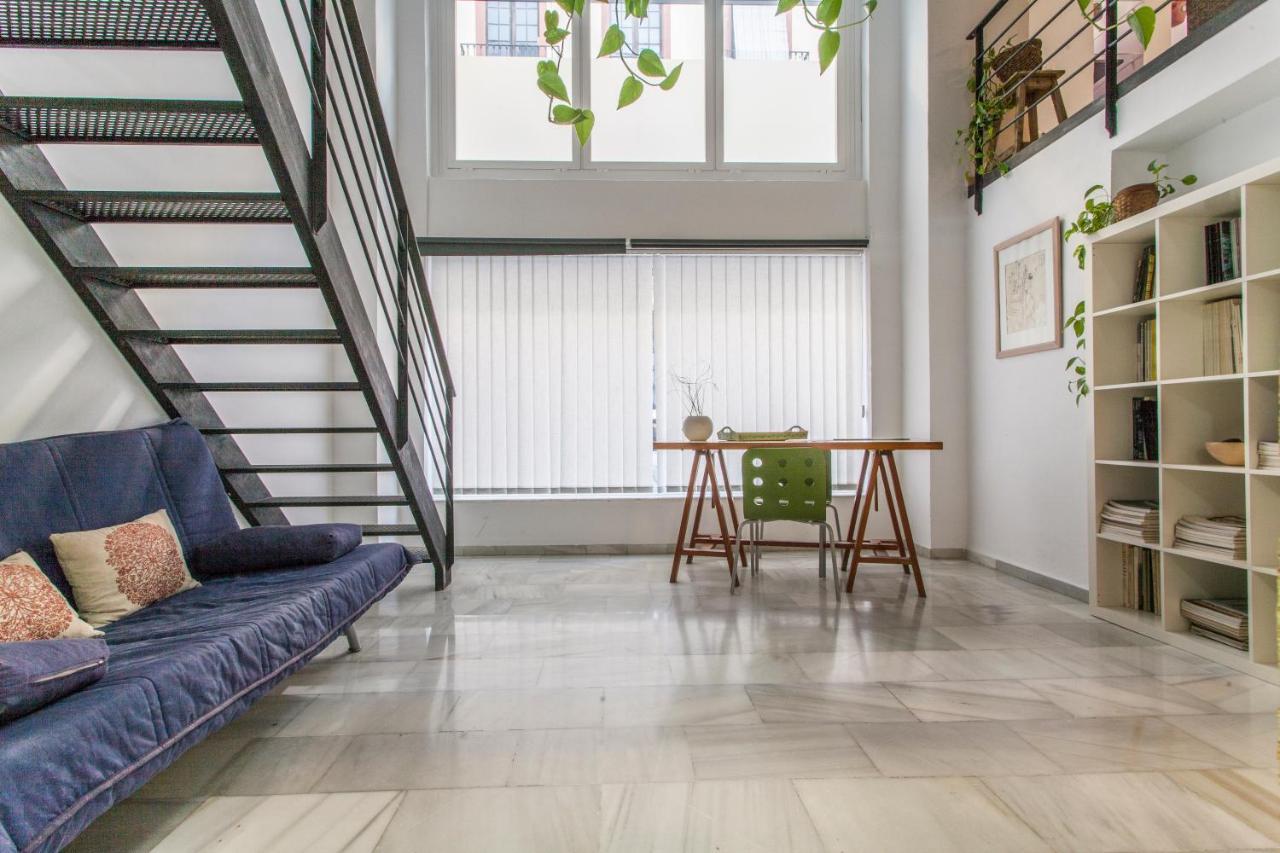 Lf Parking Incluido Amplio Loft En Barrio Santa Cruz Lejlighed Sevilla Eksteriør billede